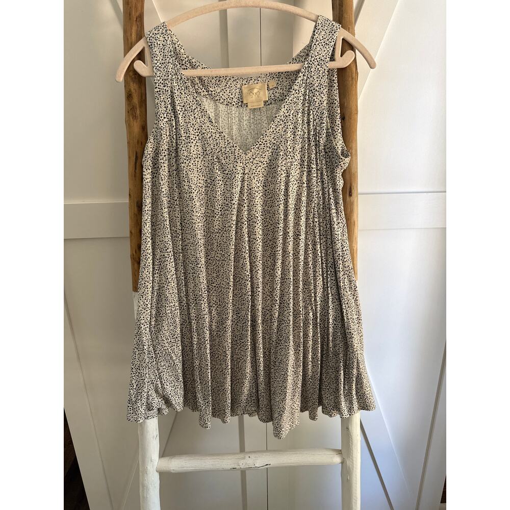Anthropologie Vanessa Virginia Sleeveless Swing Tunic Mini Dress or Top XS